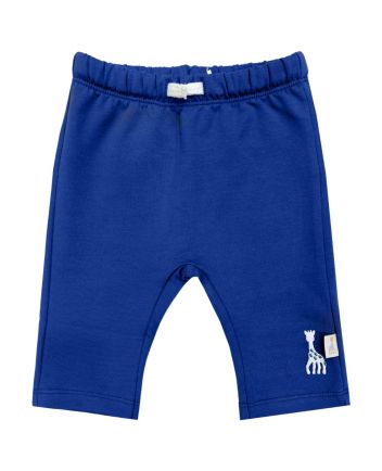 Baby Boys Blue Embroidery Logo Jogger