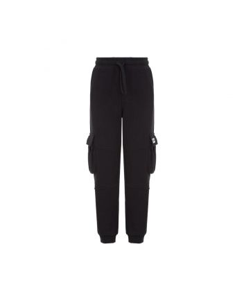 Black Cargo Joggers