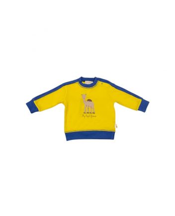 Kids Yellow Girafe Logo Top