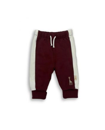 Baby Kids Red & Grey Stripe Jogger