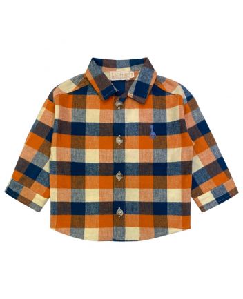 Baby Boys Multi Embroidered-Logo Shirt