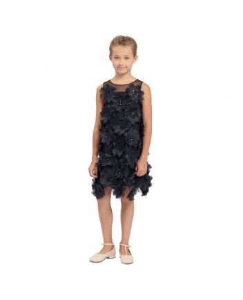 Flowers Dress, black