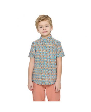 Boy Multi Multi color Printed Outfits