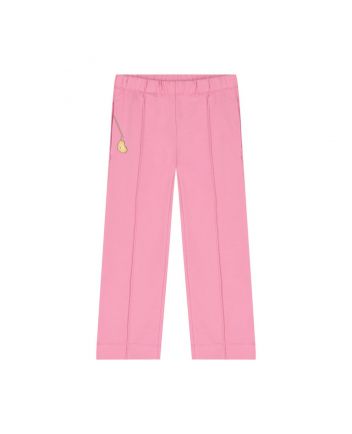 Girls Pink Straight-Fit Jogger