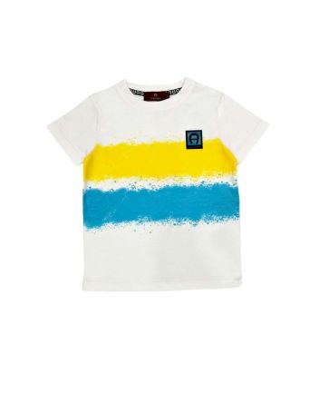 Boys White Logo T-Shirt