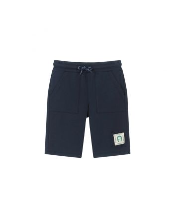Boys Blue Cotton Jersey Shorts