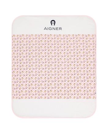 Baby Girls Pink Logo-Print Blankets
