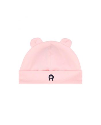 Baby Girls Pink Logo Baby Hat