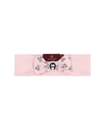 Baby Girls Pink Bow Headband