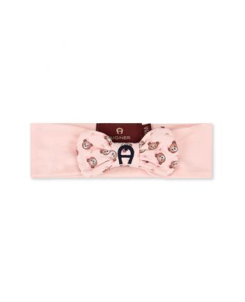 Baby Girls Pink Logo Headband