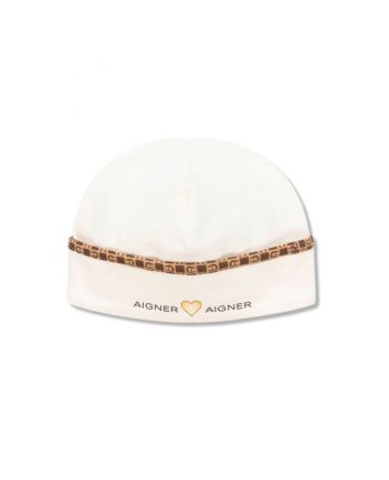 Baby Unisex Ivory Pima Cotton Layette Hat