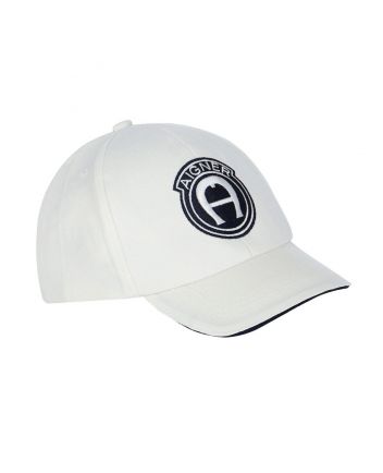 Kids White Logo Cap
