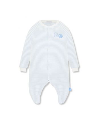 Boy Multi Printed Puzzel Rompers