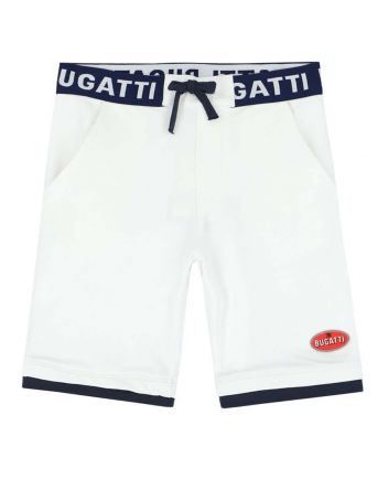 Boys White Logo Shorts
