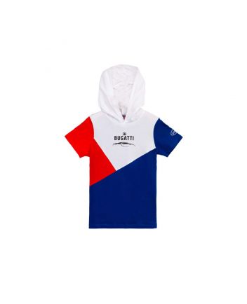 Boys Navy Blue & Red Logo T-Shirt