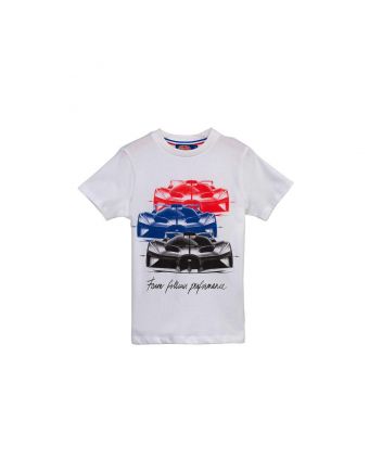 Boys Buggati Car Logo T-Shirt