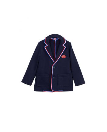 Boys Navy Blue Multicolour Pippin Blazer