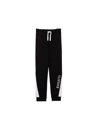 Boys Black Logo Print Jogger