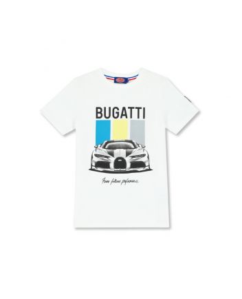 Boys White Logo-Print T-Shirt