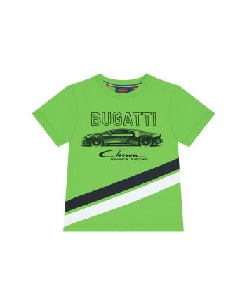 Boys Green Logo-Print Cotton T-Shirt