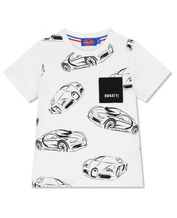 Baby Boys White Logo-Print Cotton T-Shirt