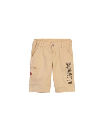 Boys Beige Logo Shorts