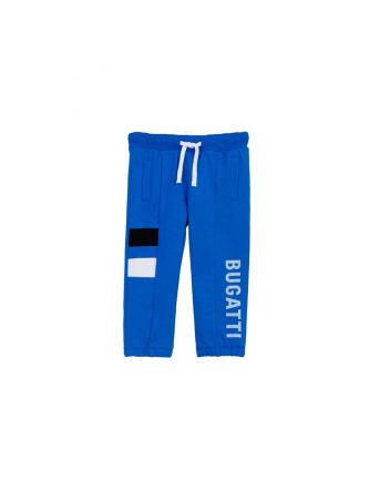 Boys Blue Joggers With Logo