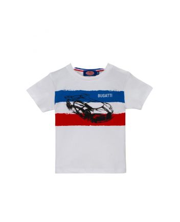 Boys White Logo Print T-Shirt