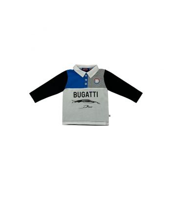 Boys Black & White Logo Print T-Shirt