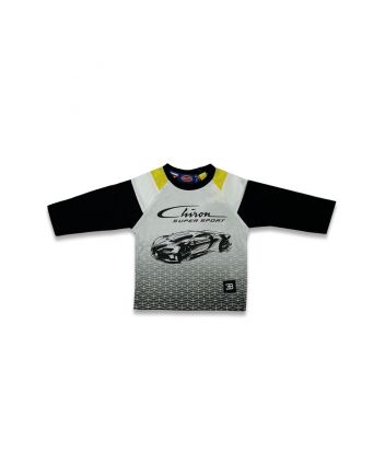 Baby Boys Black Sports Car Print T-Shirt