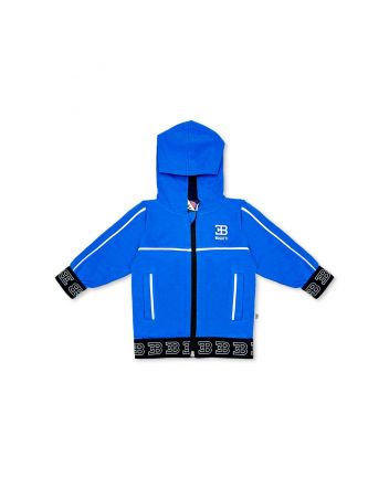 Baby Boys Blue Zip-Up Hoodie