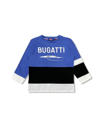 Baby Boys Blue Logo-Print Cotton T-Shirt