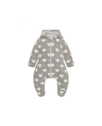 Knitted Warmed Overall, grey