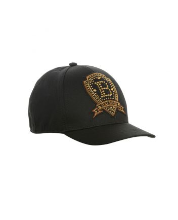 Logo Embellished Cotton Cap