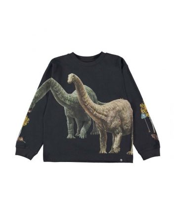 Rube Bite Of Time Print Organic Cotton Sweatshirt