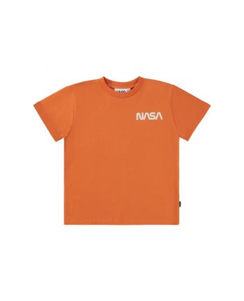 Kids Orange Half Sleeves T-Shirt