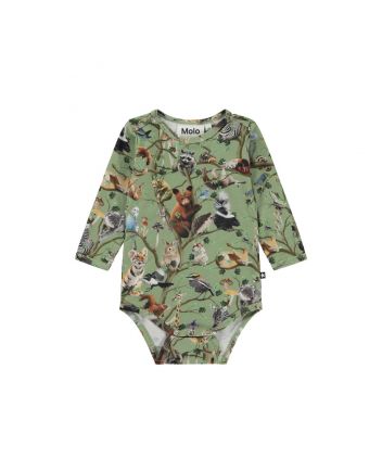 Baby Kids Animals Printed Romper
