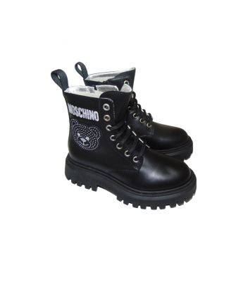 Black Micky Mouse Boots