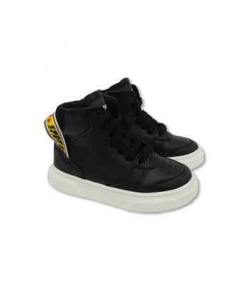 High-Top Black Sneakers By Dsquared2