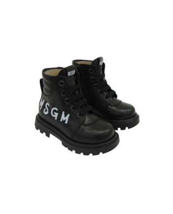 Black Ankle Length MSGM Boots