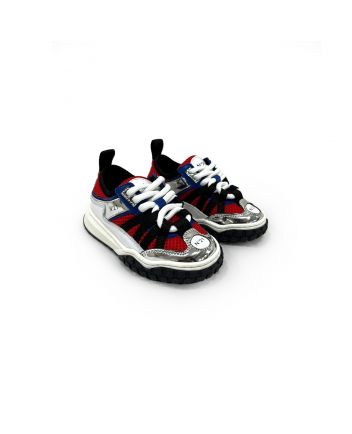 N21 Kids Logo Patch Multicolour Sneakers