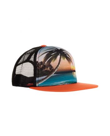 Boys Orange Palm Tree Cap