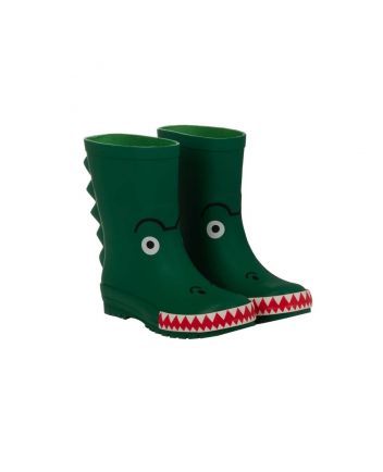 Green Croc Rain Boots