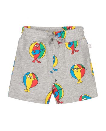 Baby Boys Grey Cotton Shorts