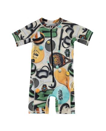 Baby Boys Neka Beach Gear Romper (UPF 50+)