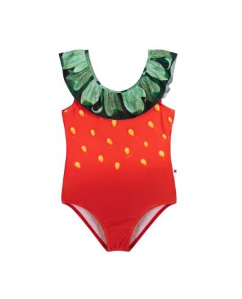 Girls Strawberry Swimsuit (UPF 50+)