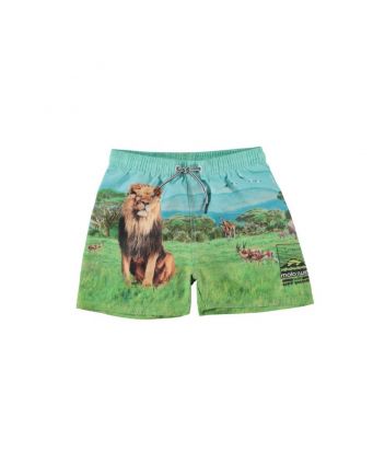Forest Print Unisex Swim Boxer