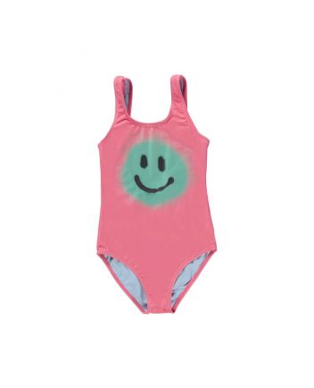Pink Smiley Swimsuit