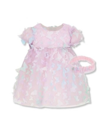 Girl Multi Solid Print Dresses