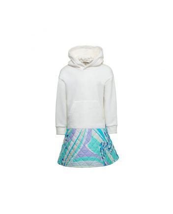Emilio Pucci Logo Hooded Dress